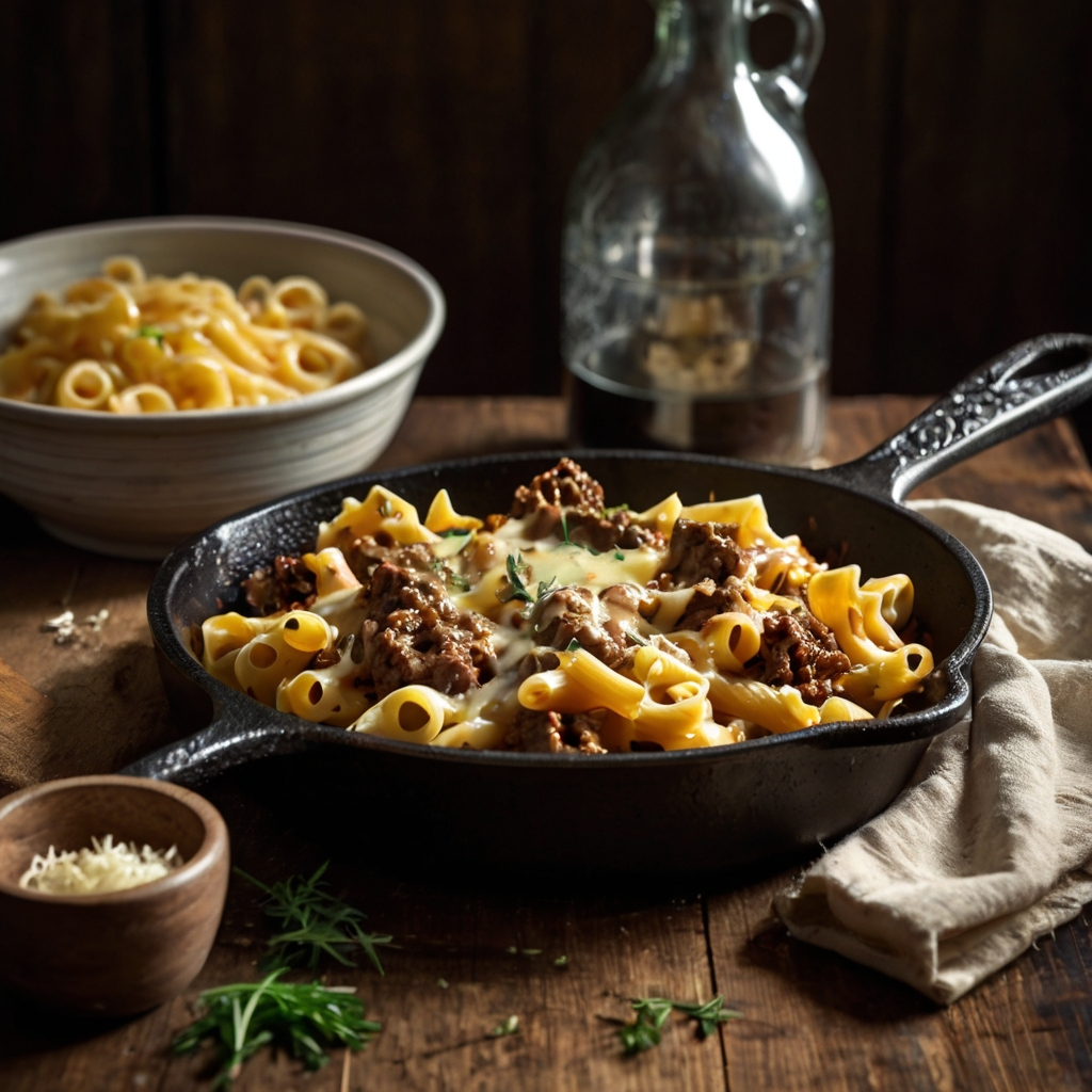 One-Pot Beef and Pasta Skillet