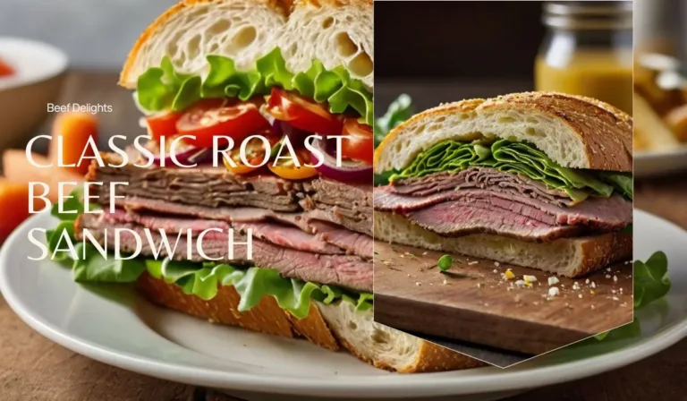 Classic Roast Beef Sandwich