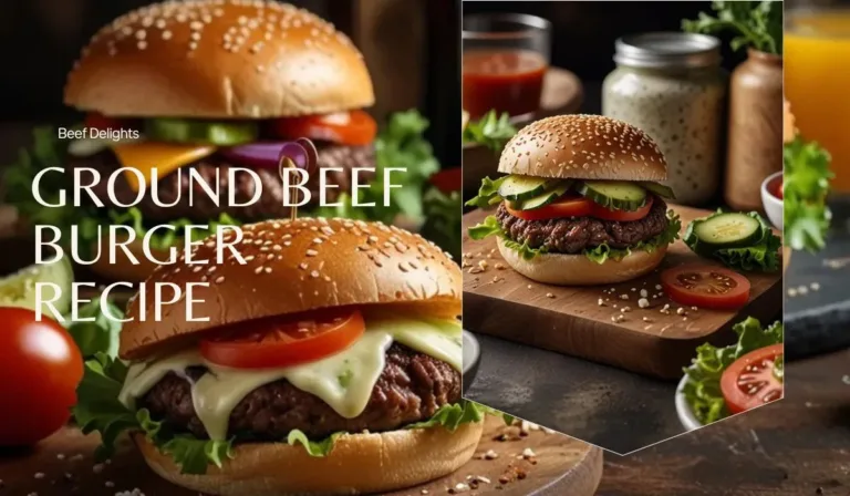 Ground Beef Burger Recipe