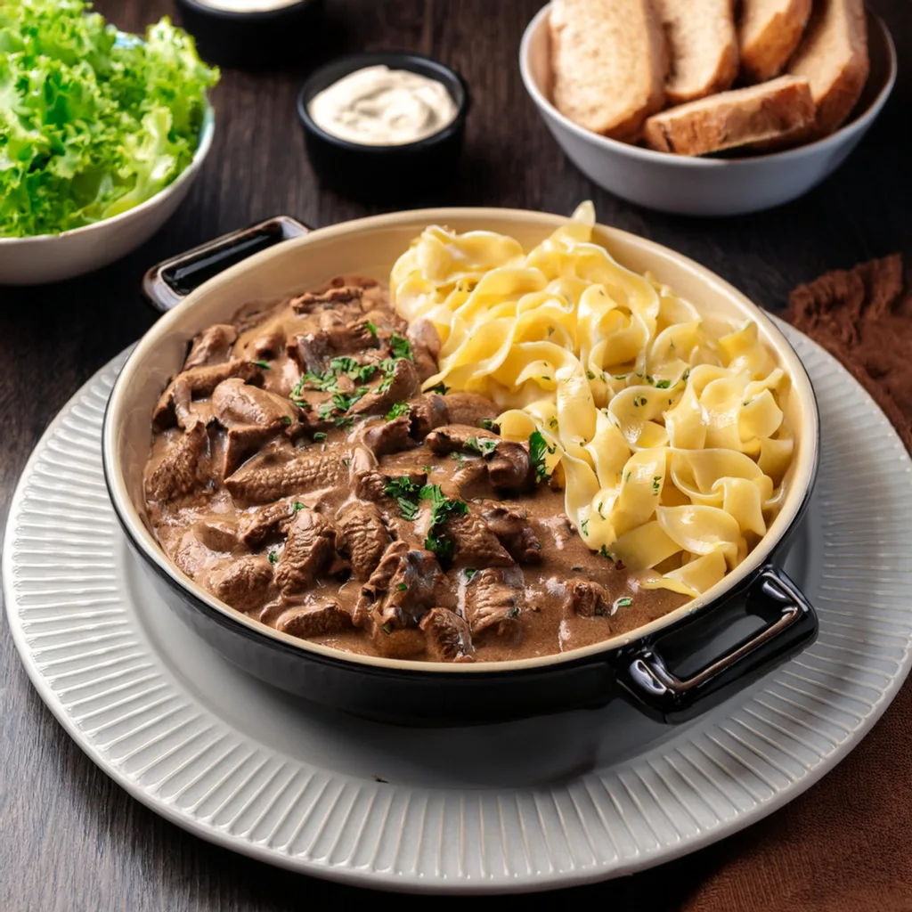 Classic Beef Stroganoff Recipe