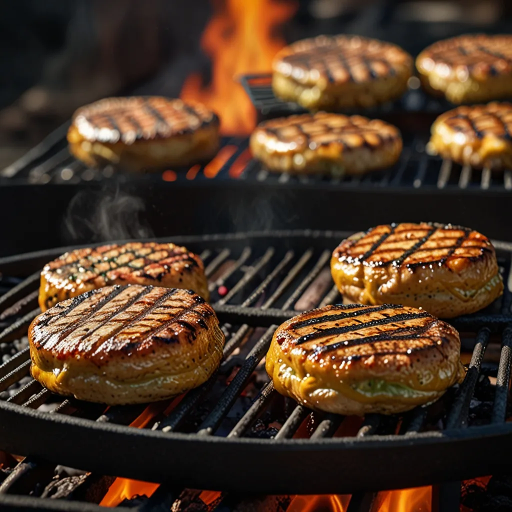 Lean Beef Patty Burger