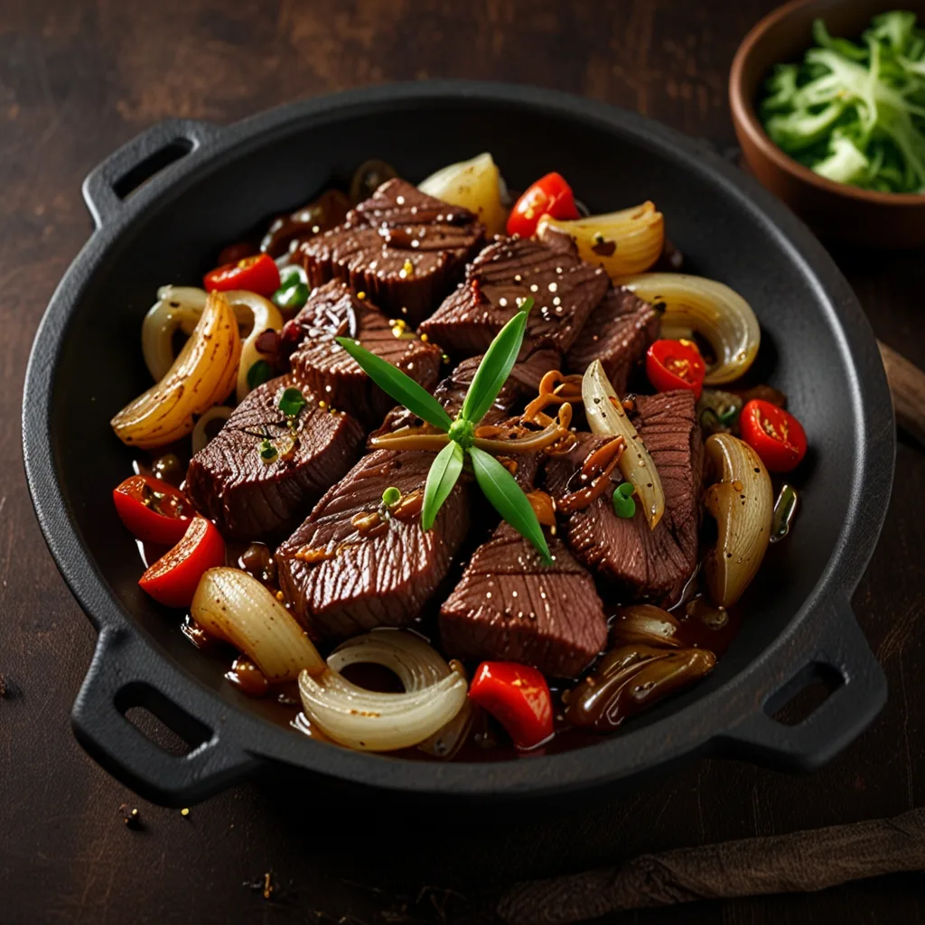 Pepper Steak with Onion