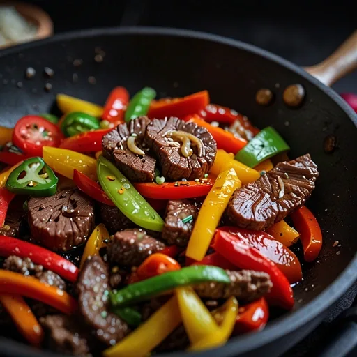 Pepper Steak and Rice Recipe