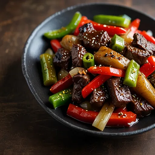 Chinese Pepper Steak Recipe