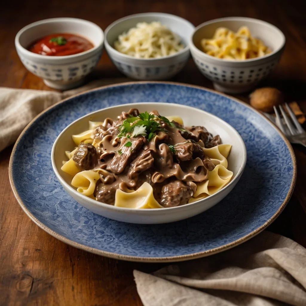 Traditional Beef Stroganoff Recipe