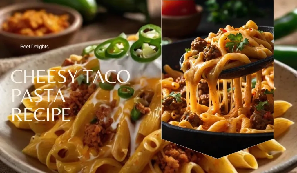 Cheesy Taco Pasta