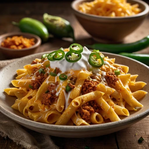 Cheesy Taco Pasta