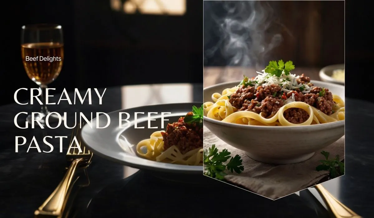 Easy Creamy Ground Beef Pasta Recipe