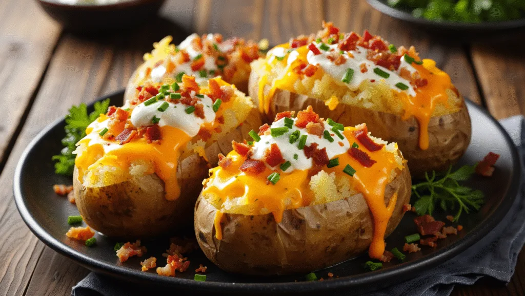 Cheesy-Baked-Potatoes