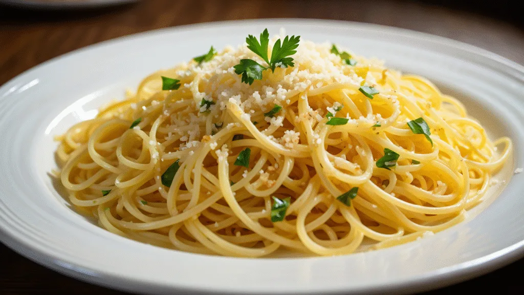 Garlic-Butter-Spaghetti