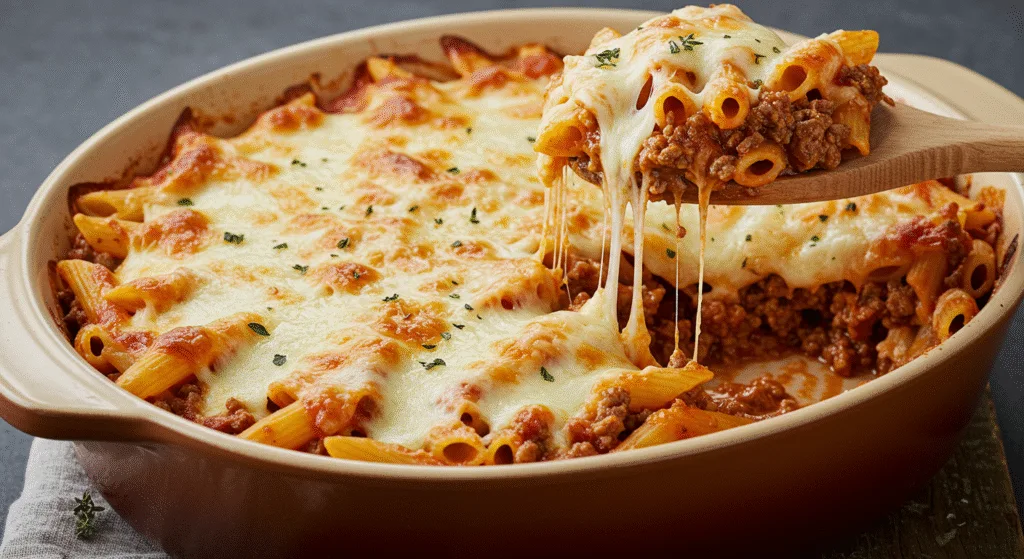 Ground-Beef-Pasta-Bake