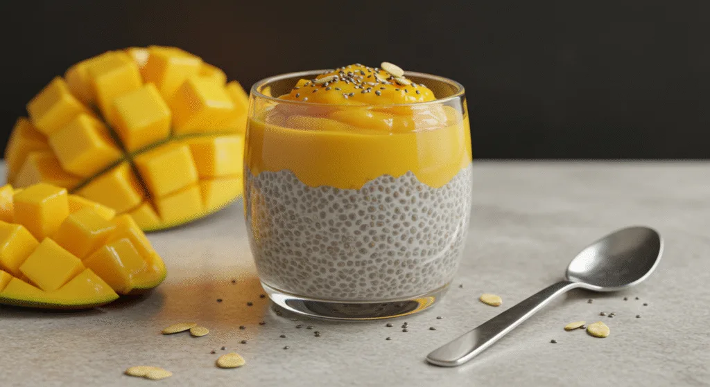 Mango-Chia-Pudding