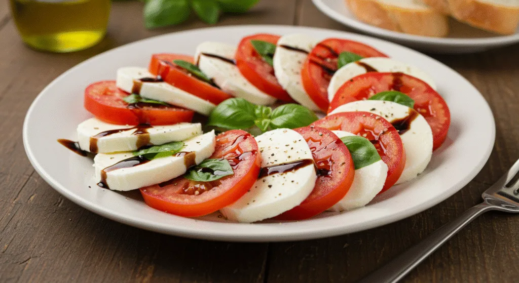 Tomato-Mozzarella-Caprese-Salad
