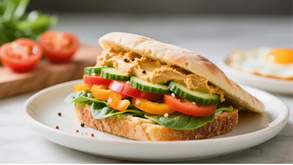 Veggie-Hummus-Breakfast-Sandwich